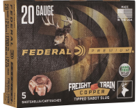 FEDERAL MUNITION 20/70 20GA 2-3/4" 275GR FREIGHT...