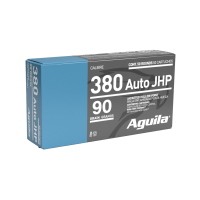 AGUILA MUNITION .380 AUTO 90GR STANDARD JHP 50/500