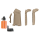 MAGPUL MIAD GEN 1.1 GRIP KIT - TYPE 2 FLAT DARK EARTH