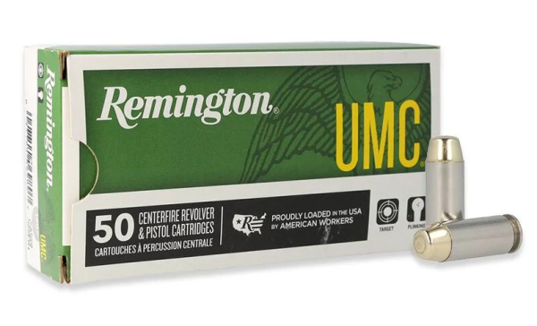 REMINGTON MUNITION 10MM AUTO 180GR UMC FMJ 50/500 *non cip*