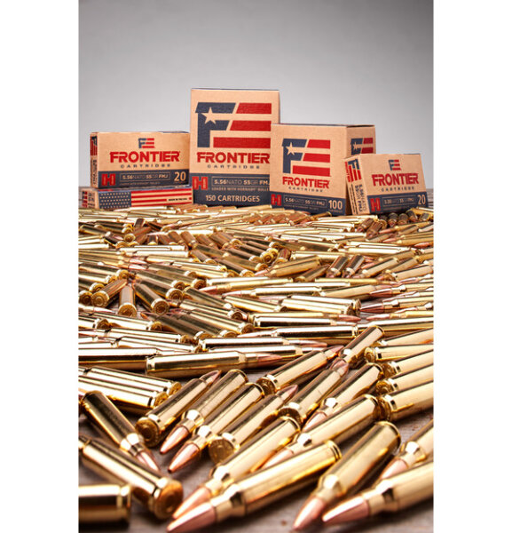 HORNADY MUNITION FRONTIER .223 REM 55GR HP MATCH 20/500