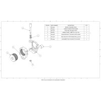 TIPPMANN M4-22 BUG OUT HINGE ASSEMBLY KOMPLETT