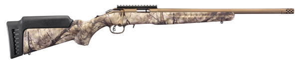 RUGER AMERICAN&Acirc;&reg; RIMFIRE .17 HMR 18"/46CM CAMO 1/2"-28