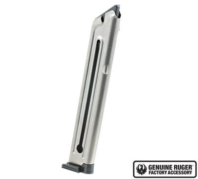 RUGER MAGAZIN PISTOL MARK IV & MARK III .22 LR 10RDS E-NICKEL