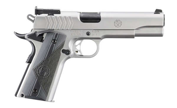 RUGER PISTOLE SR1911 TARGET 9MM LUGER 5"/12,7CM LOW-GLARE STAINLESS