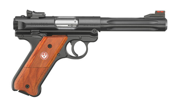 RUGER PISTOLE MARK IV HUNTER .22 LR 5,5"/13,97CM BLUED