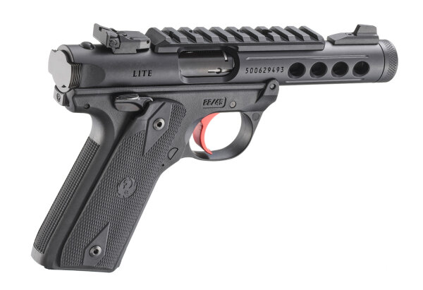 RUGER PISTOLE MARK IV 22/45 LITE .22 LR 4,4"/11,18CM SCHWARZ ANODIZED