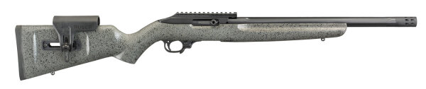 RUGER 10/22&Acirc;&reg; COMPETITION  .22 LR 16,1"/41CM SPECKLED SCHWARZ/GRAU LAMINATE