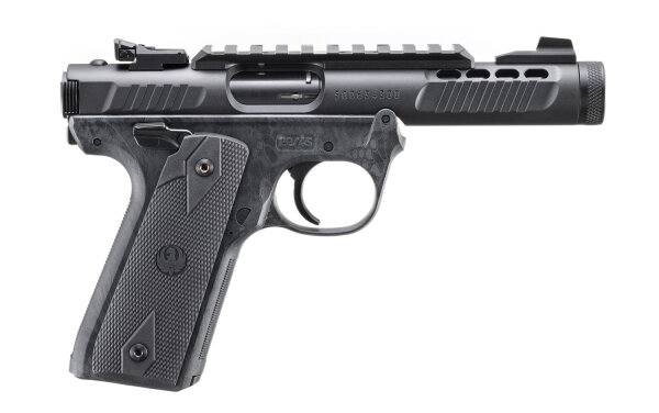 RUGER PISTOLE MARK IV 22/45 LITE .22 LR 4,4"/11,18CM SCHWARZ ANODIZED 1/2"-28