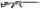RUGER PRECISION RIMFIRE .22 LR 18"/46CM 1/2"-28 TACTICAL GRAU CERAKOTE