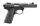 RUGER PISTOLE MARK IV 22/45 .22 LR 4,4"/11,18CM BLUED 1/2"-28