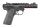 RUGER PISTOLE MARK IV 22/45 LITE .22 LR 4,4"/11,18CM SCHWARZ ANODIZED 1/2"-28