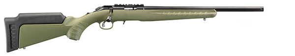 RUGER AMERICAN&Acirc;&reg; RIMFIRE .22 LR 18"/46CM OD GR&Atilde;&oelig;N 1/2"-28