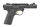 RUGER PISTOLE MARK IV 22/45 LITE .22 LR 4,4"/11,18CM SCHWARZ ANODIZED 1/2"-28