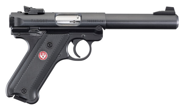 RUGER PISTOLE MARK IV TARGET .22 LR 5,5"/13,98CM BR&Atilde;&oelig;NIERT