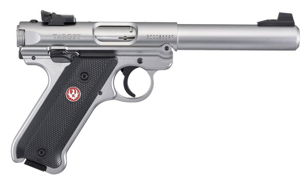 RUGER PISTOLE MARK IV TARGET .22 LR 5,5"/13,98CM SATINIERTER EDELSTAHL
