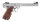 RUGER PISTOLE MARK IV HUNTER .22 LR 6,9"/17,48CM SATINIERTER EDELSTAHL
