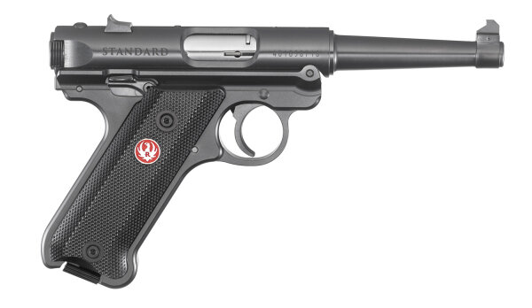 RUGER PISTOLE MARK IV STANDARD .22 LR 4,75"/12,07CM BR&Atilde;&oelig;NIERT