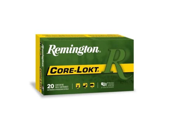 REMINGTON MUNITION 6MM CREEDMOOR 100GR CORE-LOKT PSP 20/200 *non cip*