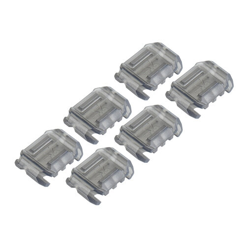 STRIKE INDUSTRIES MULTIDIRECTIONAL PICATINNY RAIL COVER CABLE MANAGEMENT SYSTEM (6PC/SET)