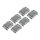 STRIKE INDUSTRIES MULTIDIRECTIONAL PICATINNY RAIL COVER CABLE MANAGEMENT SYSTEM (6PC/SET)