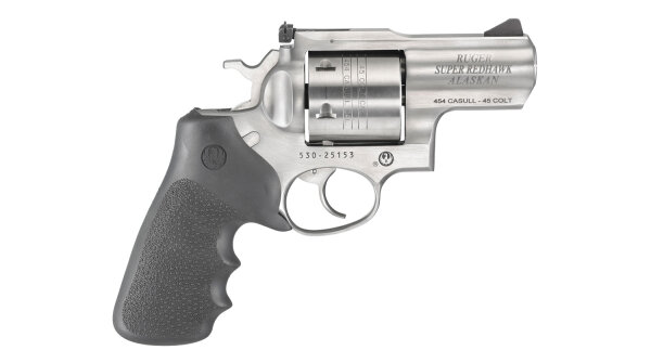 RUGER REVOLVER SUPER REDHAWK ALASKAN .454 CASULL 2,5"/6,35CM EDELSTAHL