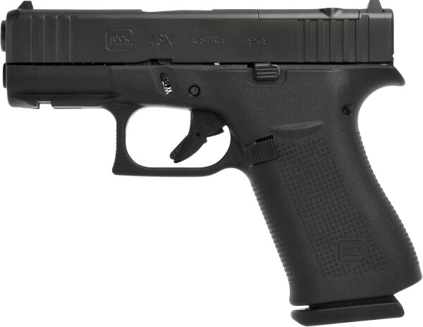 GLOCK PISTOLE G43X R/MOS/FS SLIM 9MM LUGER 3,4"/8,7CM