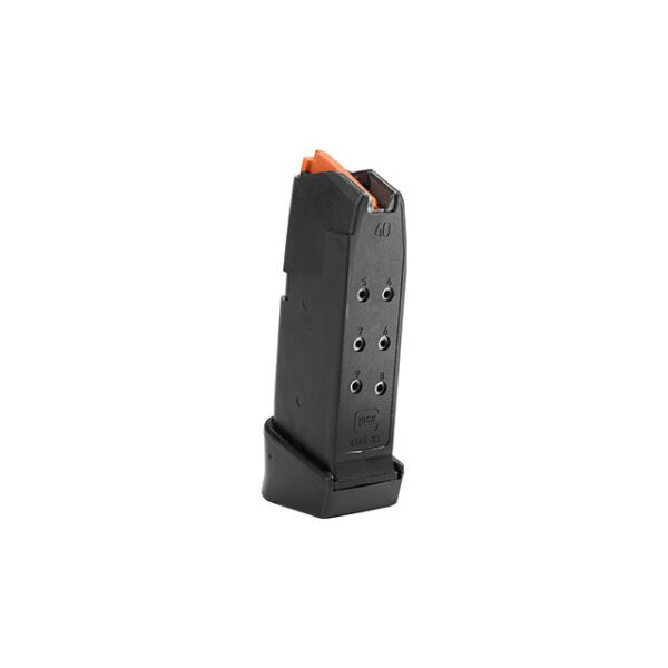 GLOCK MAGAZIN G27+1 10RD .40 S&W SCHWARZ/ORANGE