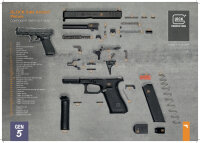 GLOCK POSTER "TRAINING SMALL" ENGLISCH