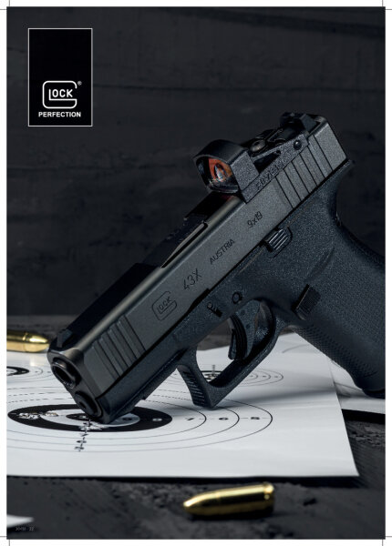 GLOCK POSTER PISTOLEN 04 (A3 LANDSCHAFT)