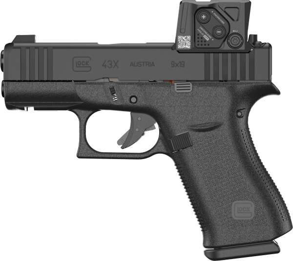 GLOCK COMBO G43X A-CUT AIMPOINT COA