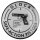 GLOCK PIN "SAVE ACTION PISTOLS" SILBER