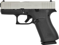 GLOCK PISTOLE G43X FS SLIM 9MM LUGER 3,4"/8,7CM SILBER