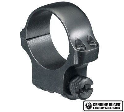 RUGER CLAM SHELL - 30MM MEDIUM - D07114A - .937 HEIGHT BLUED - EINZELN
